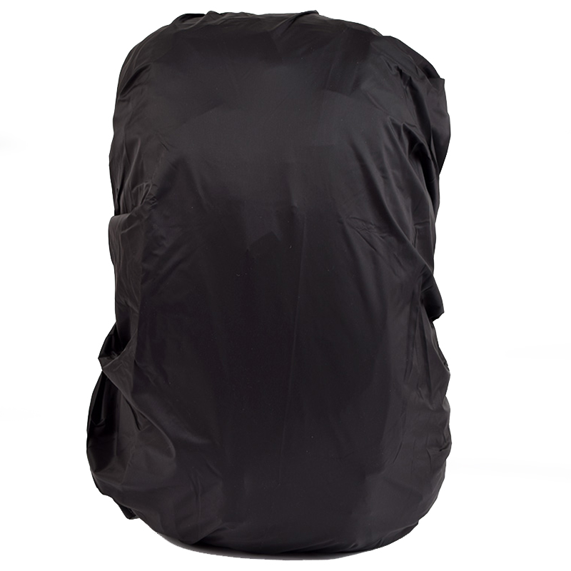 欣沁 背包防雨罩 户外旅行背包防水套中小学生书包防雨防尘罩 30-40L 黑色