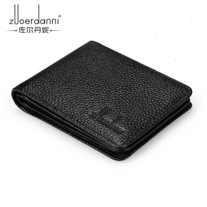 佐尔丹妮 驾驶证皮套男女驾照皮夹头层牛皮多卡位行驶证套四折卡包名片夹 A216黑色