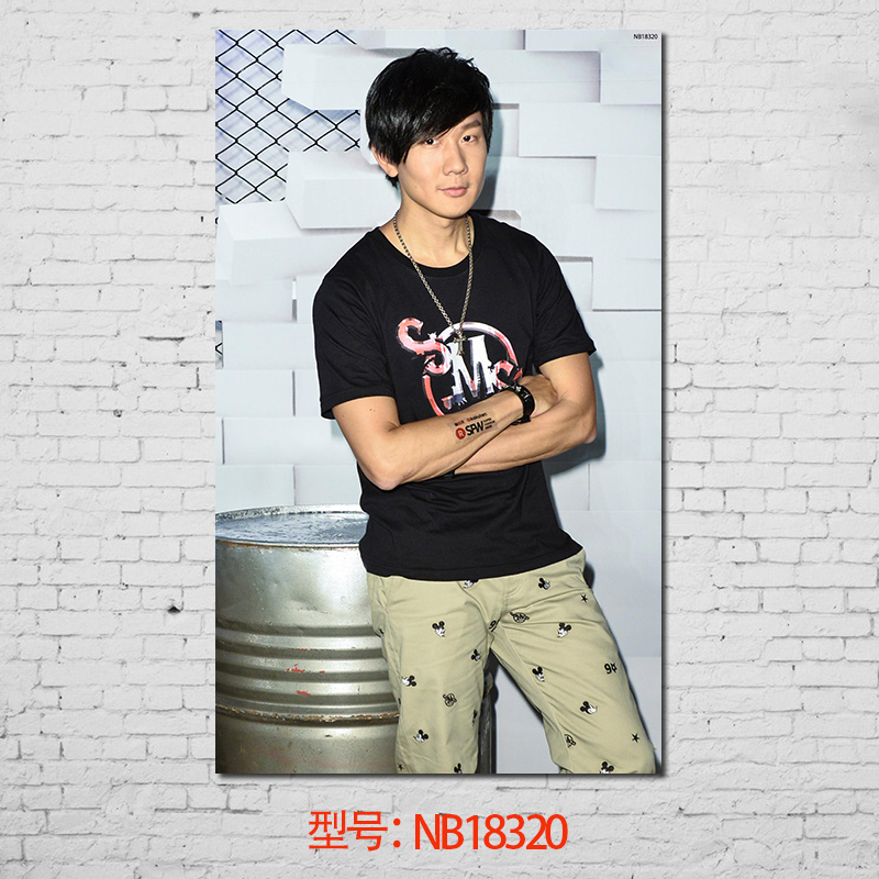 居梦坞 林俊杰jj港台明星流行歌手音乐偶像周边墙纸壁画墙贴贴画装饰