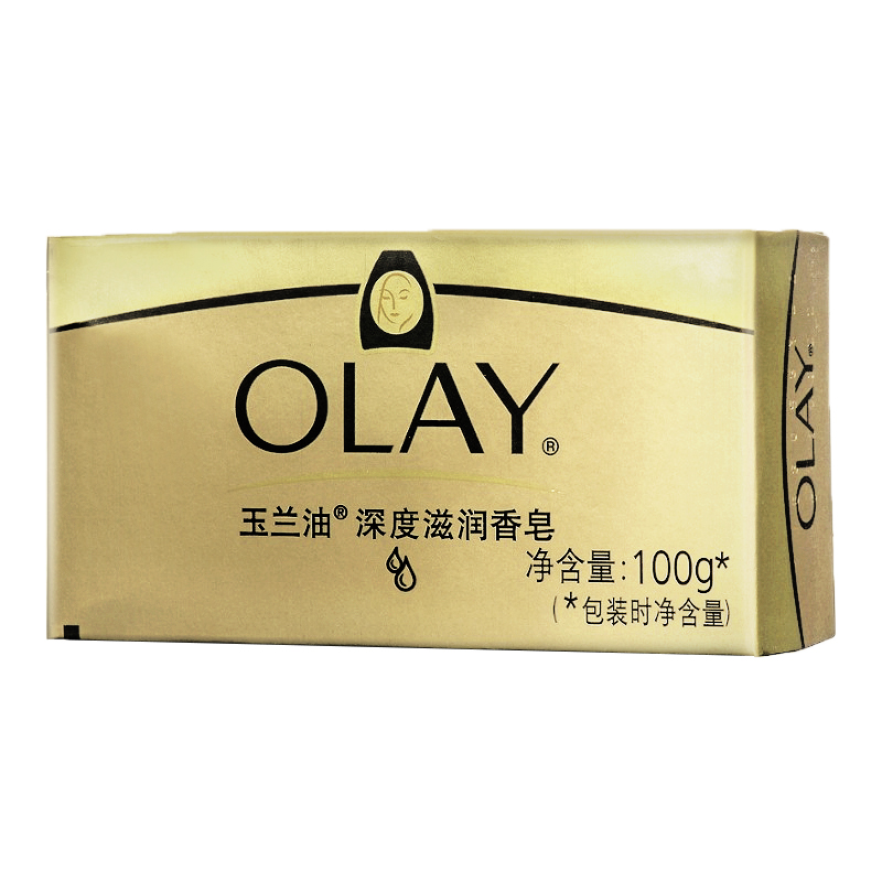 OLAY玉兰油香皂深度滋润100g含荧光剂吗？