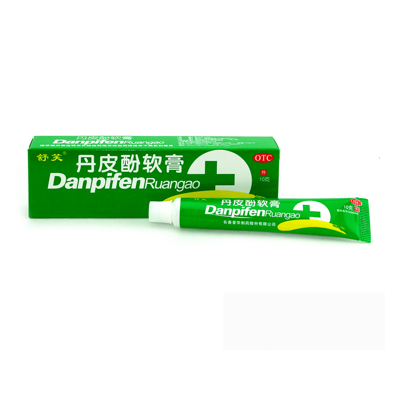 舒笑 丹皮酚软膏10g/盒 抗过敏皮炎湿疹 瘙痒 蚊虫叮咬过敏性鼻炎防治