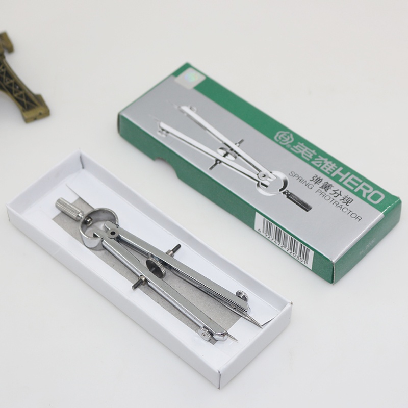 制图工具 建筑机械制图仪器 圆规 套装可选 学生绘图仪 h2030弹簧分规