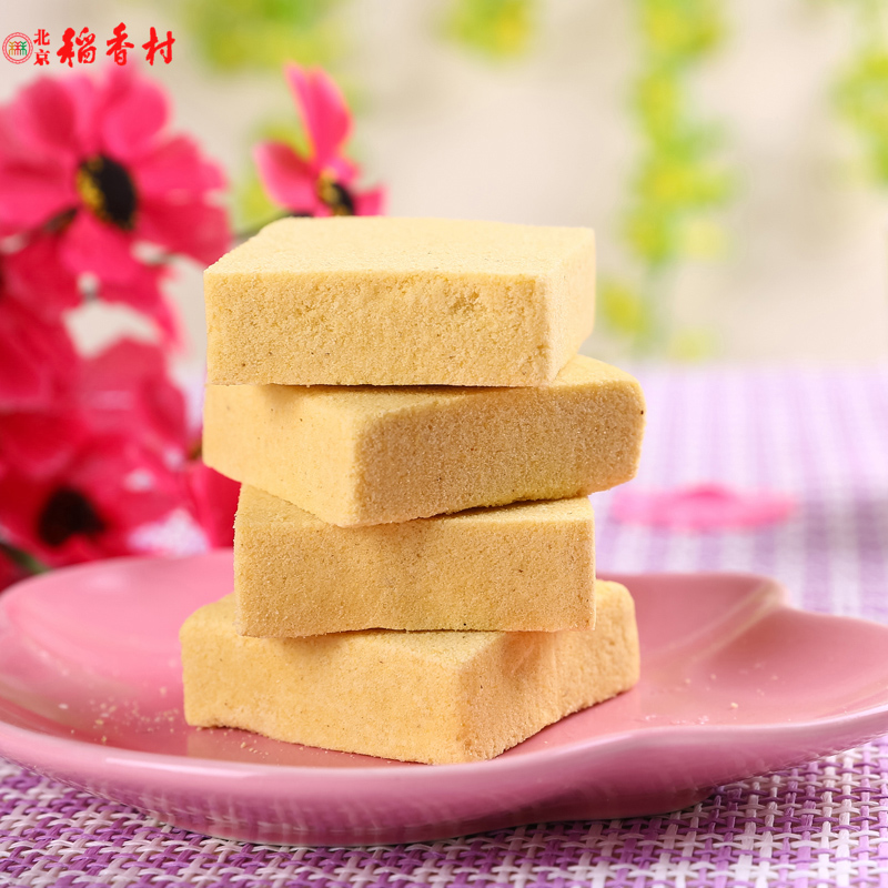 北京稻香村糕点点心绿豆潮糕400g北京特产零食小吃