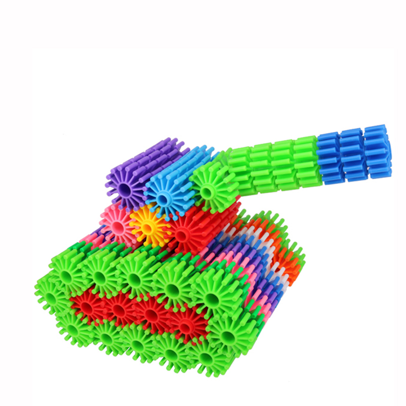 育龍大颗粒圆形齿轮拼插拼装积木幼儿园桌面早教儿童玩具1-3-6岁亲子