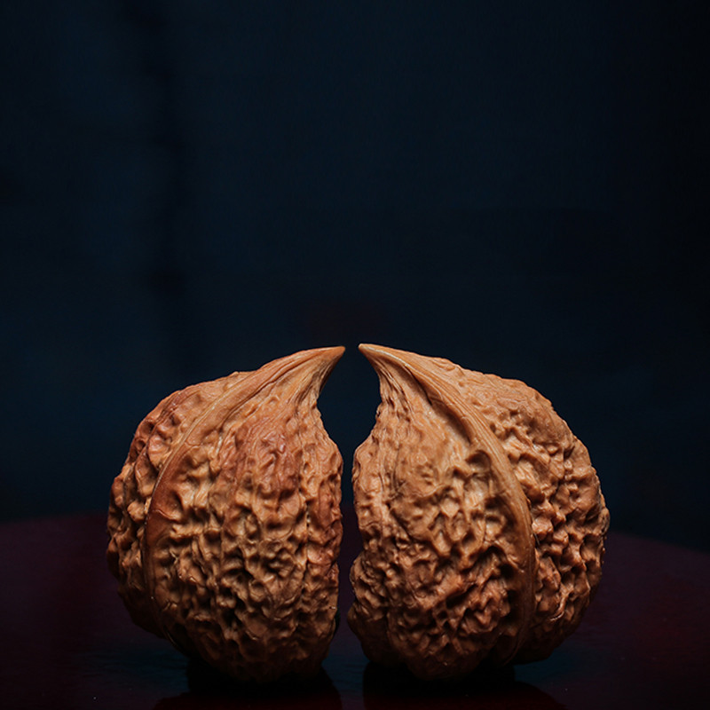 箴诺 异形大鹰嘴文玩核桃佛肚偏月 半壁江山手把件手玩件