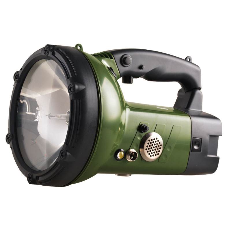 俱竞阳hid强光远射充电氙气手电筒100w户外照明疝气灯手提夜钓探照灯