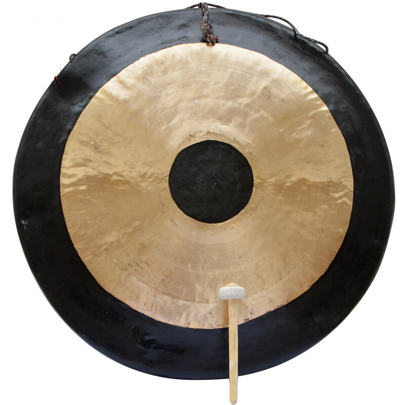 奇宝居开道锣 可用作喜庆锣 铜响器锣 手工打造铜锣 100厘米