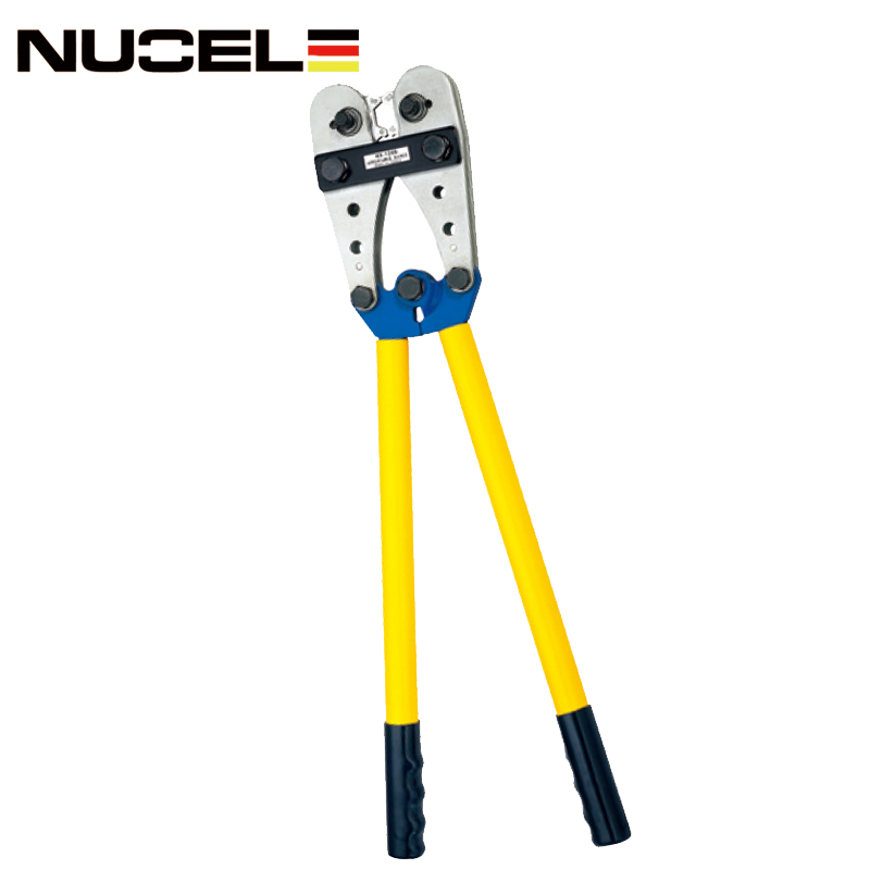 诺宜hx-120b端子铜鼻子压线钳省力型压接工具10-120平方冷压端子压接
