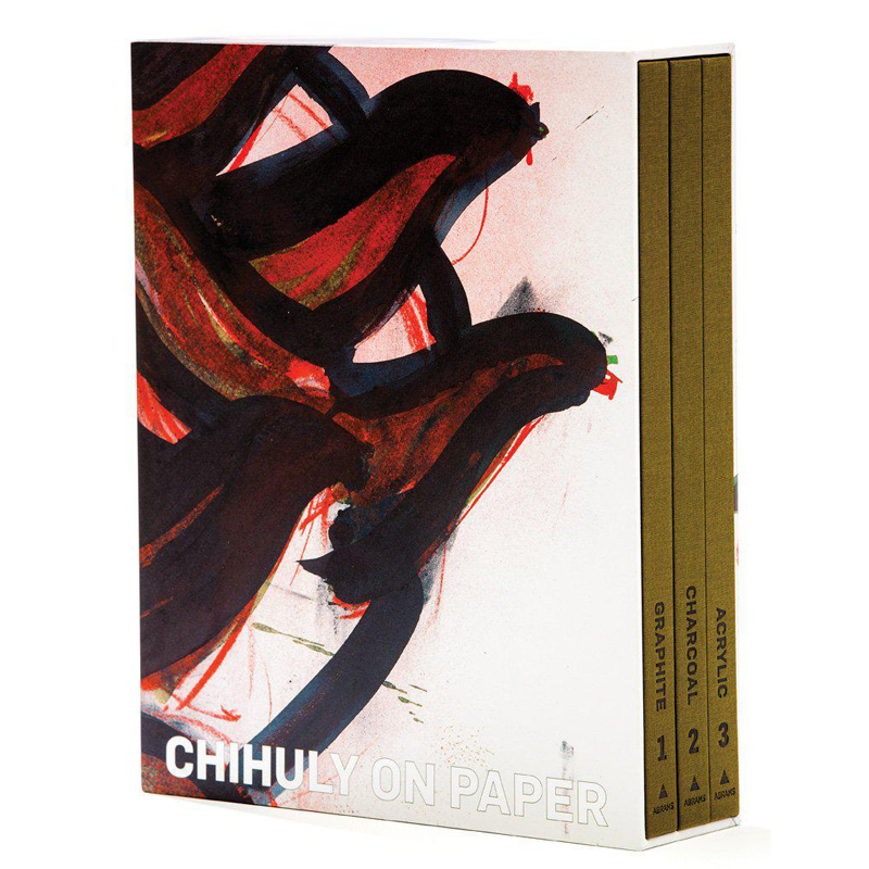 【预售】Chihuly on Paper艺术家戴尔奇胡利纸上的作品英文原版图书籍善本图书