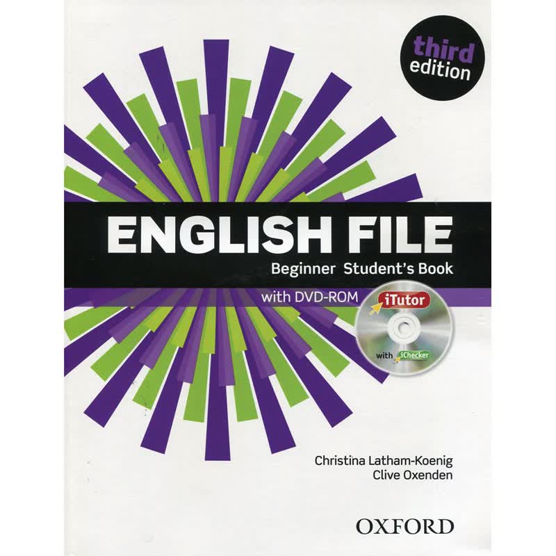 现货 牛津 English File 第三版 Beginner 学生用书带DVD-R