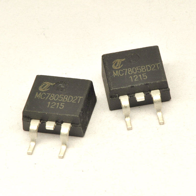 taotimeclub 三端稳压器 mc7805bd2t 7805 稳压ic