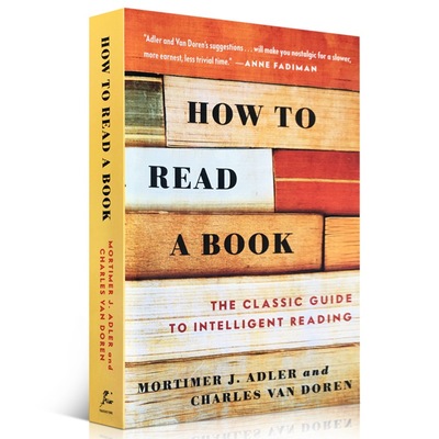 英文原版How to Read a Book 如何阅读一本书 Charles Van Do