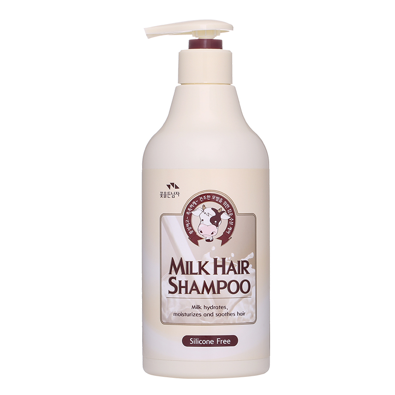 所望（SOMANG）小牛奶无硅油洗发水男女通用洗发露 洗发水500ml