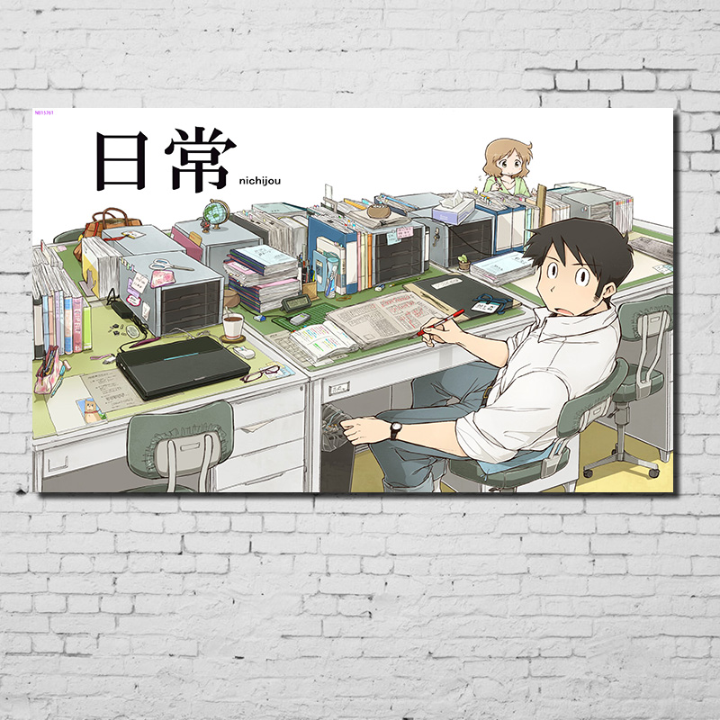 居梦坞 日常 名乃博士动漫海报周边 宿舍装饰画强贴画海报纸动漫二