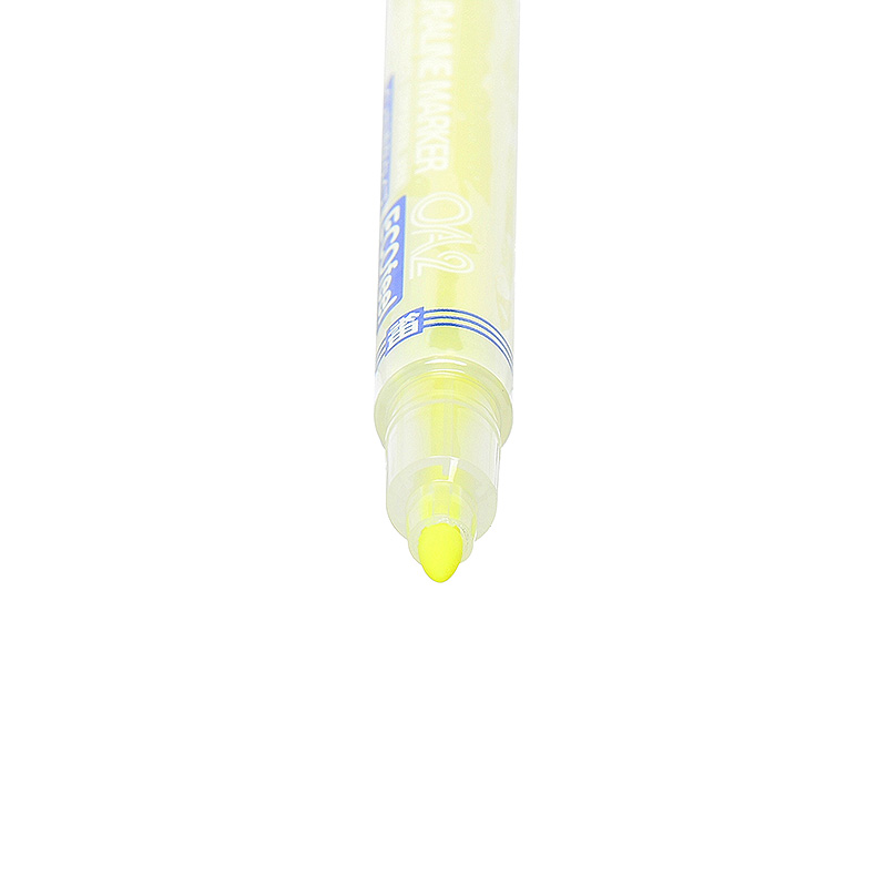 日本樱花(SAKURA)水性荧光笔中性笔记号笔签字笔马克笔水笔 双头荧光黄