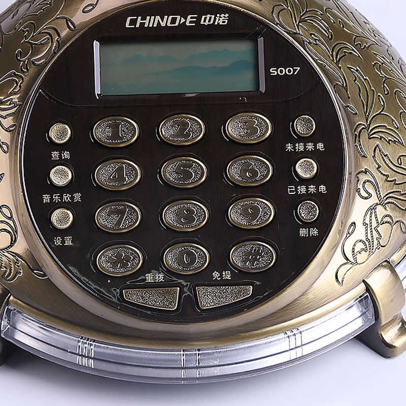 中诺CHINO-E电话机座机要装电池吗？