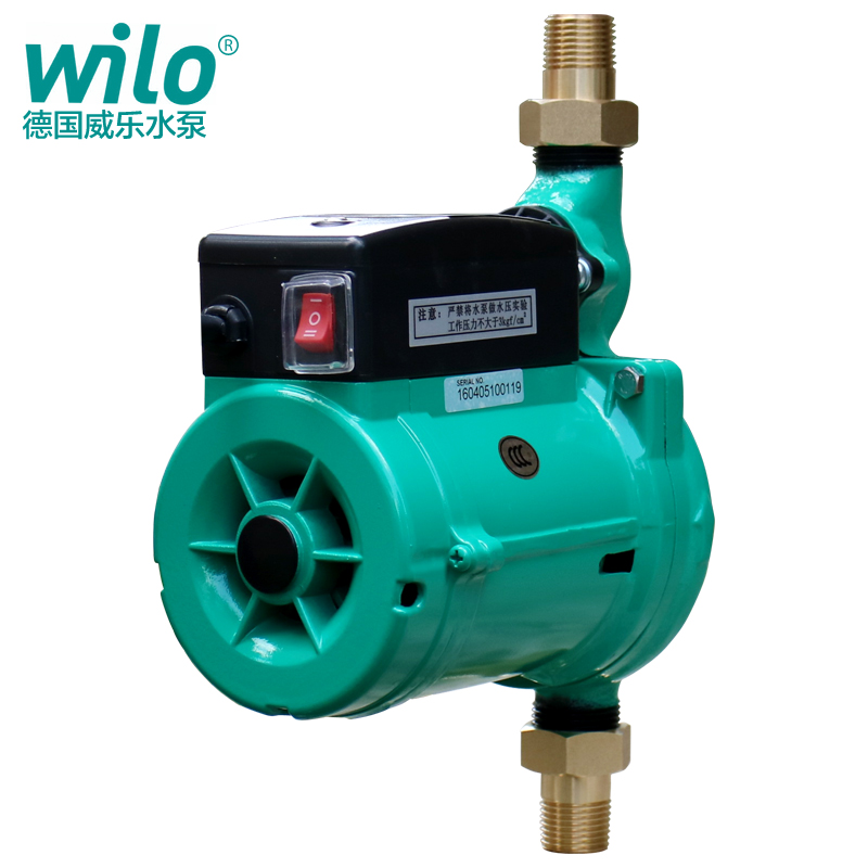 德国wilo威乐水泵PB-088EAH增压泵家用全自动自来水加压泵热水器回水泵 单泵价格