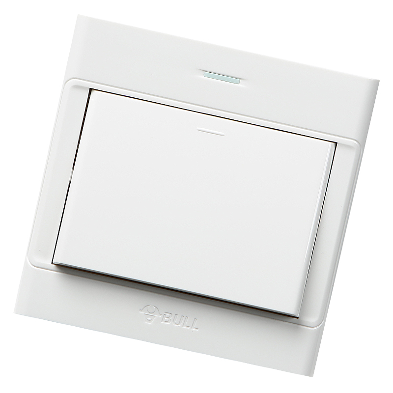 公牛(BULL) 明装开关插座 G09系列 一开双控开关 86型插座面板 G09K112Y