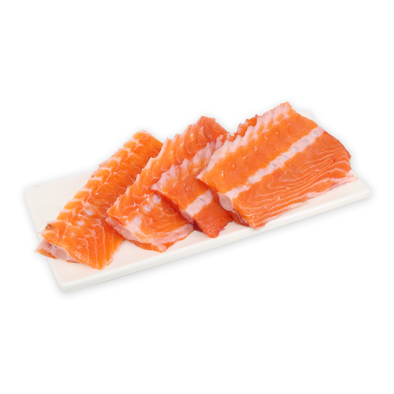 宝程 挪威进口鲜冻三文鱼骨(大西洋鲑) 400g-500g 袋装