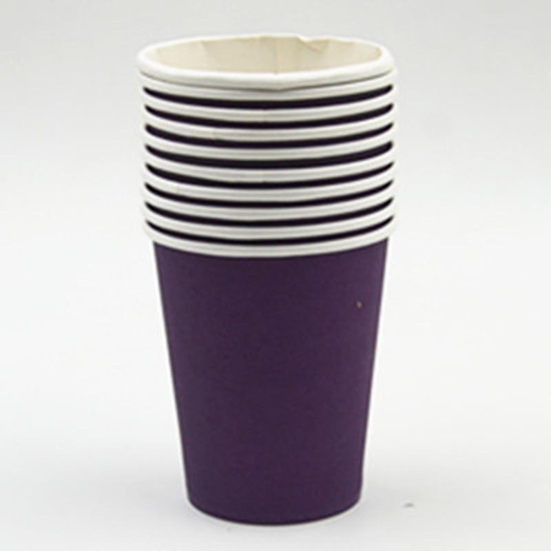 diy彩色一次性纸杯 10个装 幼儿园早教美术儿童手工制作材料 创意纸杯