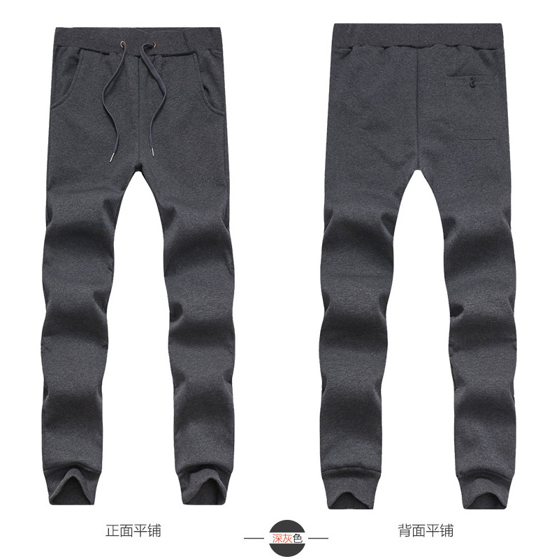 虎迹2025年加绒收口女冬季羊羔绒休闲裤跑步锻炼保暖运动长裤 黑色（光板款） L（建议110斤左右）