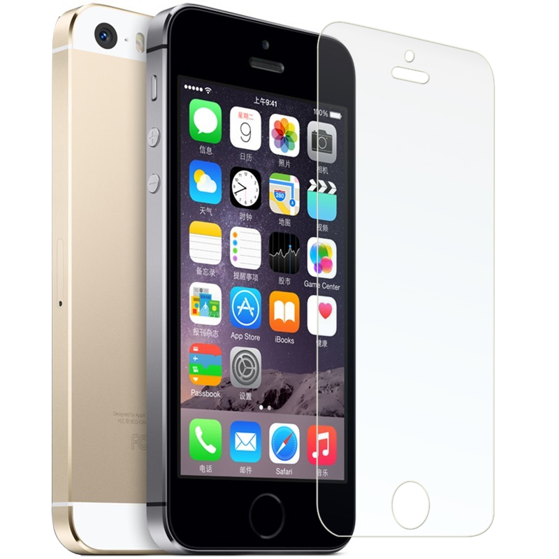 拓蒙 苹果5/iphone5/5s/5c/5se钢化膜手机贴膜全屏高清防爆抗蓝光玻璃