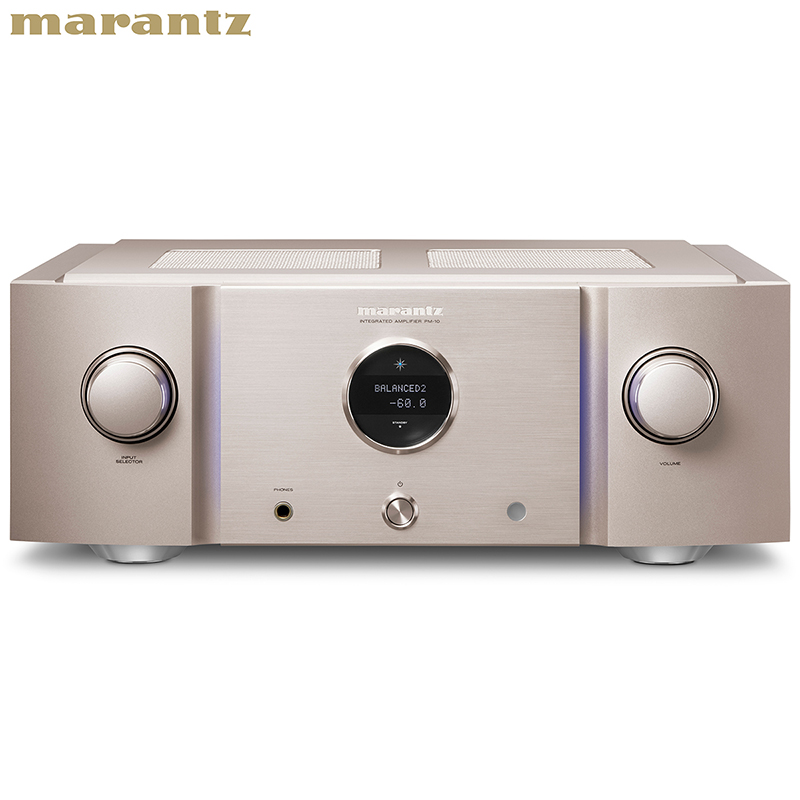 马兰士（MARANTZ）PM-10专业HIFI功放2.0发烧级日本进口音响音箱大功率家用客厅 金色