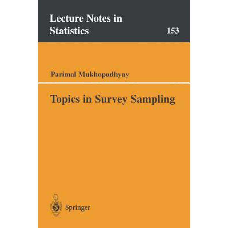 预订 Topics in Survey Sampling