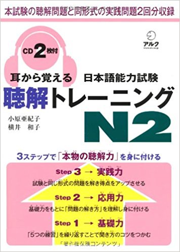 耳から覚える日本語能力試験聴解トレーニングn2