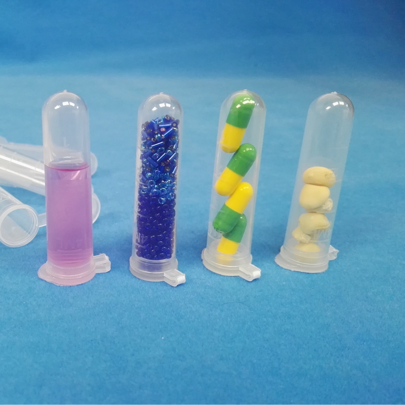 塑料5ml离心管 连盖样品管ep管种子瓶 刻度避光  300个/包 5ml透明