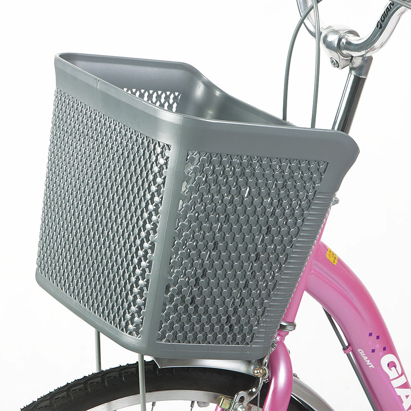 easydo 自行车前车筐车篮菜篮子踩不坏 城市车山地车休闲车前车筐折叠