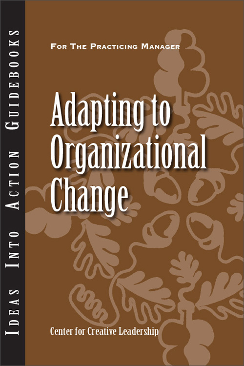 adapting to organizational change