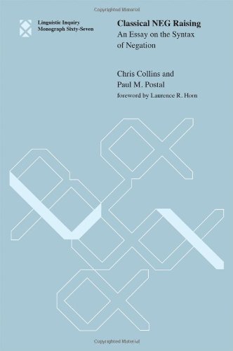 Classical Neg Raising: An Essay on the