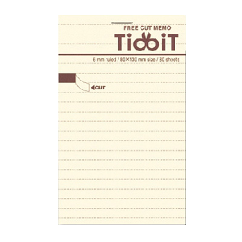 日本国誉 kokuyo tidbit 创意自由撕便条纸 3规格2色可选 a7b7a6白蓝