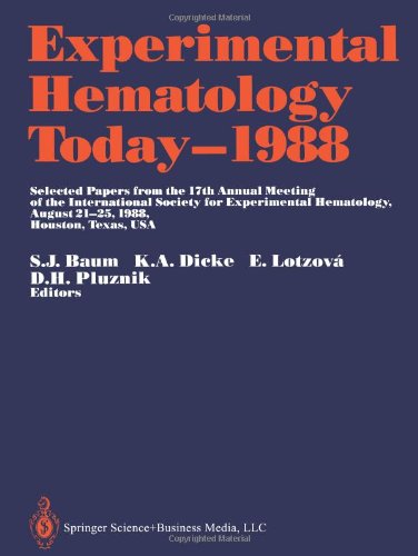 【预订】experimental hematology today 1988