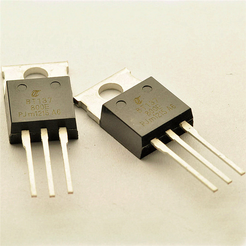 taotimeclub 双向可控硅 bt137-800e bt137 8a/800v