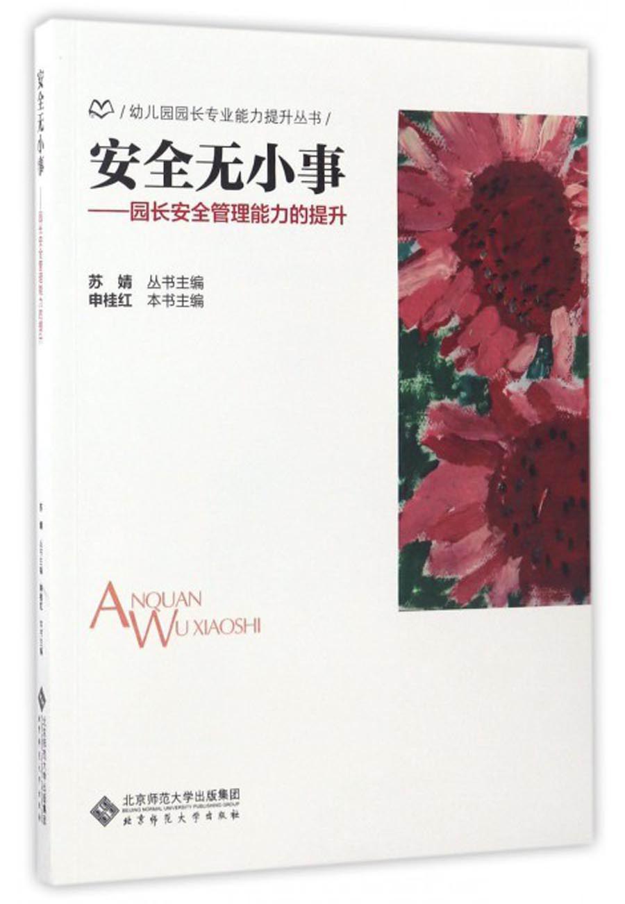 【满58包邮】幼儿园园长专业能力提升丛书 安全无小事;园长安全管理