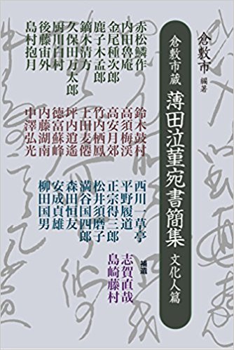 倉敷市蔵 薄田泣菫宛書簡集 文化人篇
