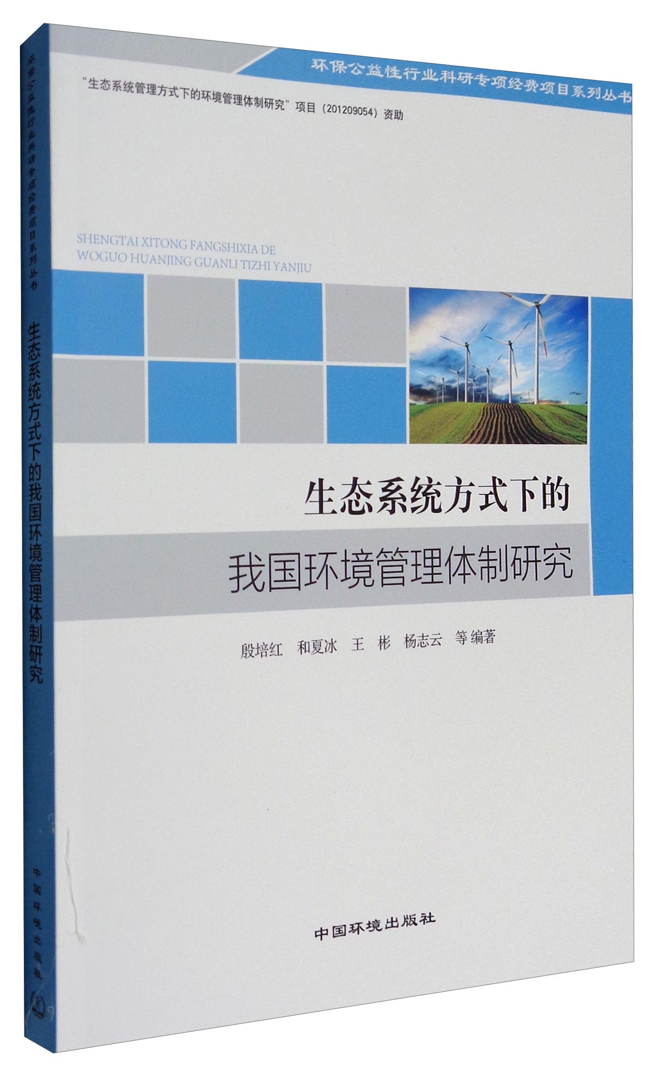 环保公益性行业科研专项经费项目系列丛书：生态系统方式下的我国环境管理体制研究