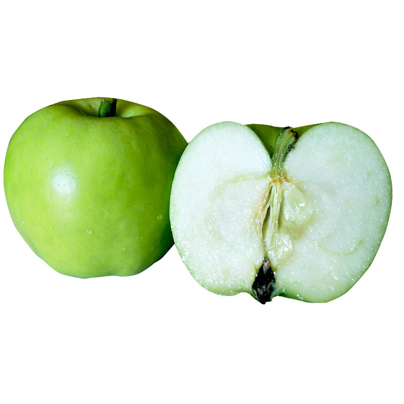6月份采摘 珍妹 陕西青苹果新鲜水果 酸甜爽口  2.5kg 迷你小果 孕妇吃的酸水果