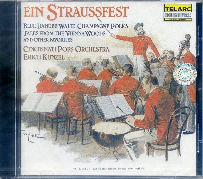 【中图音像】施特劳斯家族圆舞曲-红衫仔 Ein Straussfest 1CD 碟片 进口唱片 古典 环球 文娱音乐 TELARC 辛辛那提流行管弦乐团 原装正版高性价比高么？