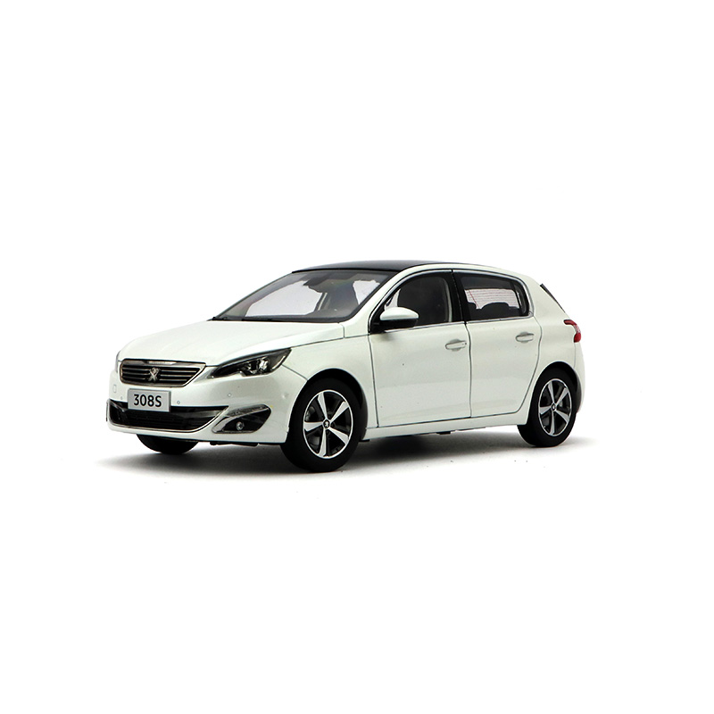 joymine 1:18原厂汽车模型东风标致308s 性能小钢炮 仿真合金收藏