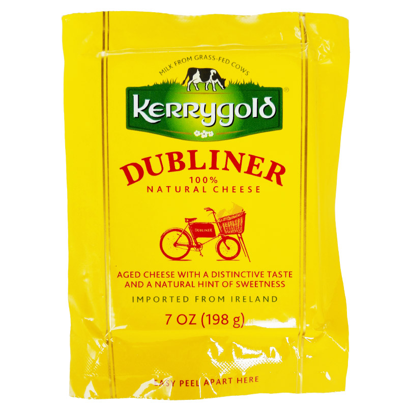 金凯利(kerrygold)爱尔兰进口都柏林人奶酪 198g一包(干酪) 原制天然