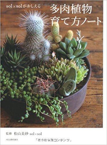 多肉植物育て方ノート Sol×Solがおしえる