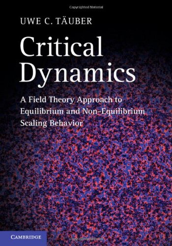预订 critical dynamics: a field theory approach to equilibrium