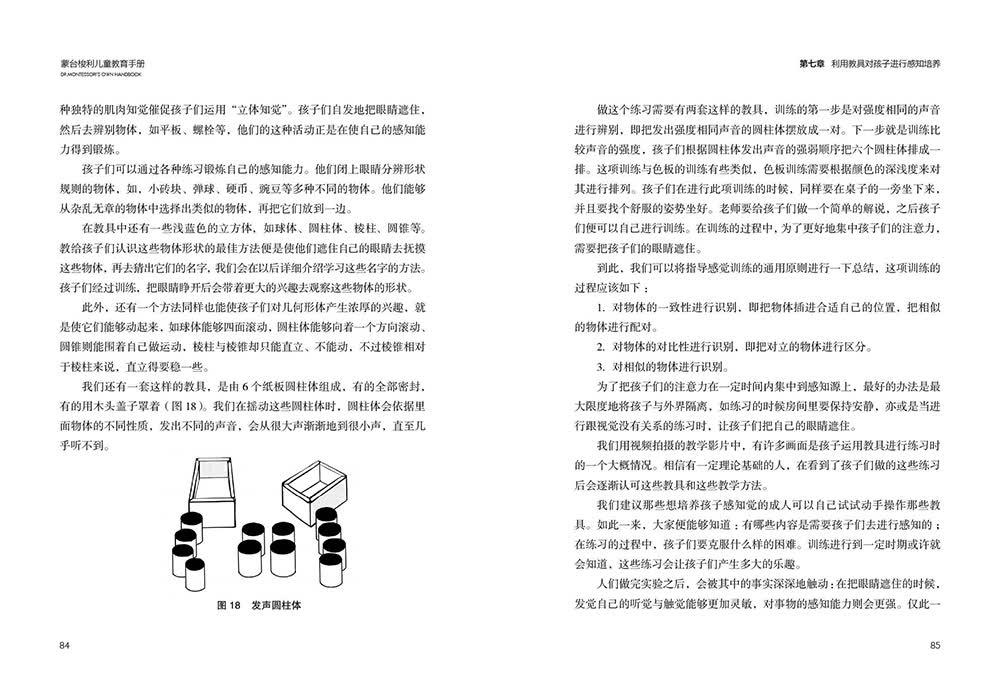 蒙台梭利早教经典系列：蒙台梭利儿童教育手册详情图