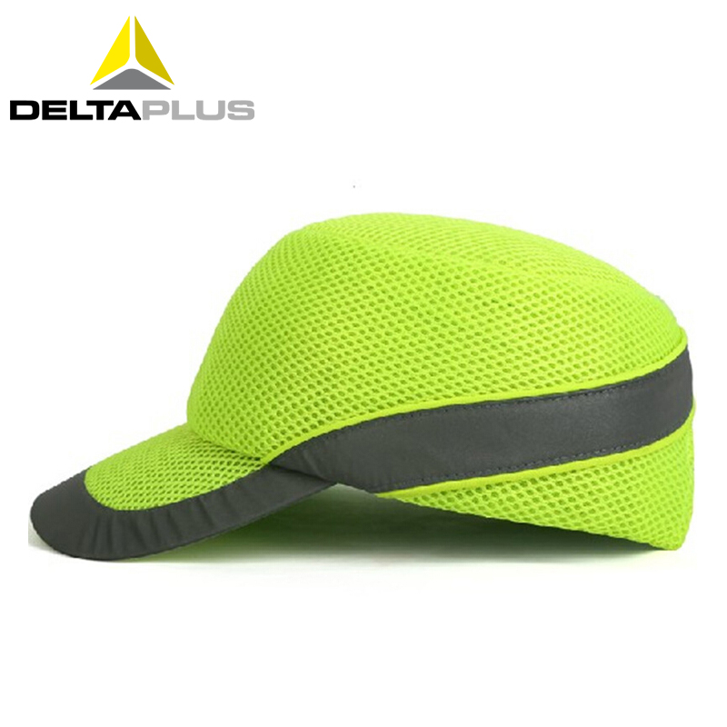 代尔塔 工程安全帽 工业 工地 透气防砸减震 防撞 轻型舒适 棒球帽型