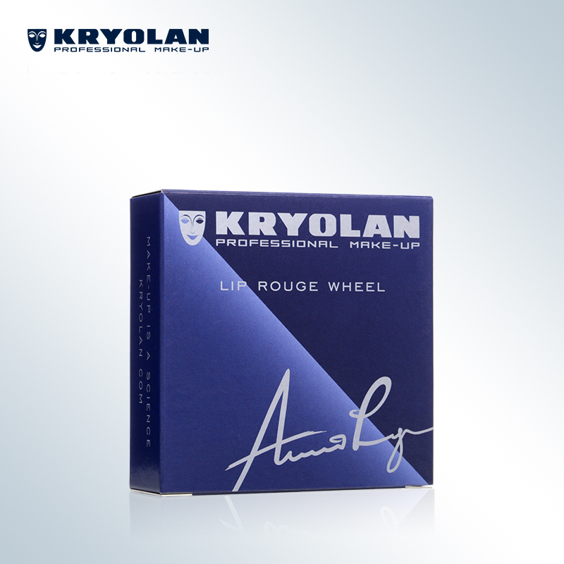 KRYOLAN歌剧魅影维E多用膏六色口红盘唇膏保湿持久生日礼物送女友 #F 经典百搭