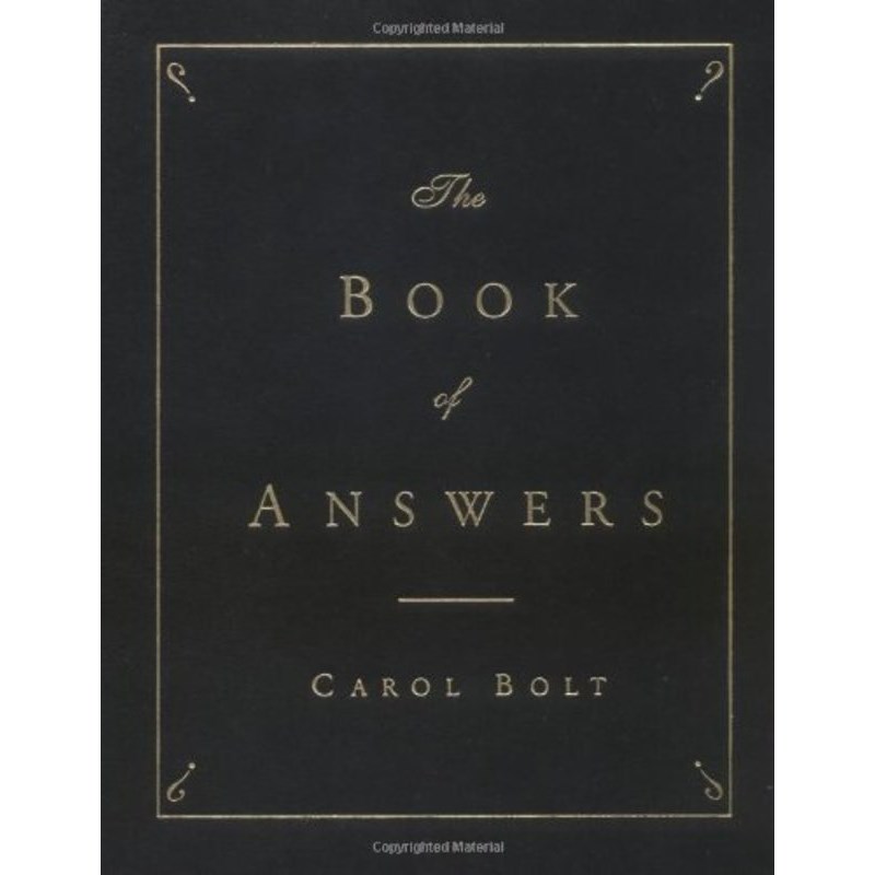 英文原版 The Book of Answers 答案之书 答案书