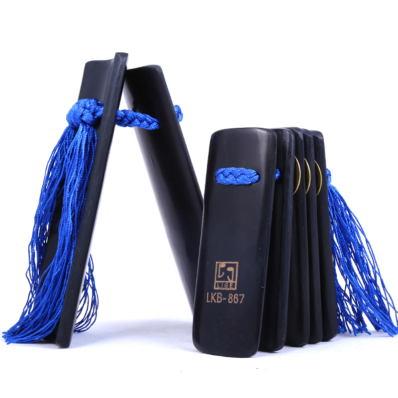 里歌 lige快板竹板天津珍珠黑成人儿童三句半lkb-867